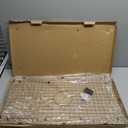 Sink Bottom Grid 29-1/2" X 15-9/16", Centered Drain with Corner Radius 3/8", Sink Protector for Single Bowl Kitchen Sinks