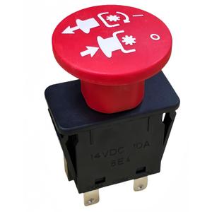 2 x PTO Switch 5 Terminals 01545600 00522100 430-401 for Ariens Gravely ProMaster MTD Toro Gravely Delta Scag Compatible with PM100, EZR,ZTX 260Z, ZTR 2050 34, 34Z Zoom 2148XL, 01545600, 925-1716, 5 AMP