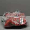 New Christmas Running Carpet Green Red Scalloped Runners for Hallway, Indoor Non-Slip Washable Bathroom Entrance Holiday Winter Tree Soft Floor for Bedside Home Decoration (Red 3, 60 * 200CM)