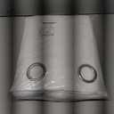 NICETOWN White Blackout Curtains 72 inches Long, Full Light Blocking Drapes with Black Liner for Nursery, Thermal Insulated Draperies for Hall, Villa (2 Pieces, 46" Wide Each Panel, Pure White)