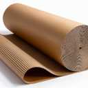 Corrugated Cardboard Roll, 25 x 400 Inches Corrugated Paper Single Face