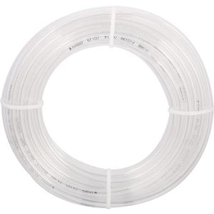5/16" OD PU Tubing, 32.8 Feet Length Pneumatic Hose for Air Compressor or Fluid Transfer Line (Clear, 32.8FT)