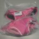 Pink Tactical Dog Vest Harness with Airtag Holder, No-Pull Service Working Dogs Jacket with Handle, Escape Proof Freedom Outdoor Easy Walk Harness with Front Clip for Large Breeds,XL