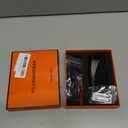 Egreat Key Fob Cover Compatible with BMW X5 X6 2025/5 7 X1 X2 X3 X7 iX i5 i7 XM 2023-2025,Metal Keychain shell Accessories