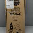 Regalo Swing Down Bed Rail Guard, with Reinforced Anchor Safety System, 43 Inch