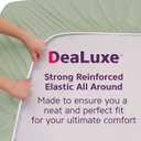 Lovely Joyful Deep Fitted Sheets King Size, Deep Pocket, Perfectly Fits 1723 Mattresses & Toppers Green