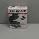 Cuisinart Waffle Maker, 1250W Round Classic Waffle Iron, 5-Setting Adjustable Browning Control, WMR-CANAS, Brushed Stainless