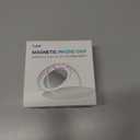 2 x typecase Folding Phone Stand: Foldable Smartphone Holder for Desk - Ultra Thin Adjustable Kickstand - Magnetic Phone Grip Home Desk Accessories Compatible with Phone Tablets (Purple Glitter)