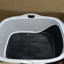Arm & Hammer Rimmed Cat Litter Box with High Sides and Microban, Made in USA