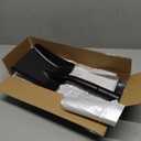 Small Square Shovel for Digging with Metal Handle, 43.3 Inch Heavy Duty Small Shovel, Trench Shovels Ideal for Digging Gardening Trenching Camping Planting Transferring, Black