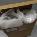 Tioncy 4 Pcs Christmas Coffee Mugs 12 oz Christmas Glass Cups with Handle Xmas Tree Gingerbread Snowflakes Coffee Cup Sweet Xmas Gifts Drinking Containers for Holiday Party