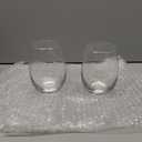 Kate Aspen 15 oz. Stemless Wine Glass (Set of 12)| Kitchen Drinking Glass or DIY Party Favor, Clear, One Size, (30023NA-x12)