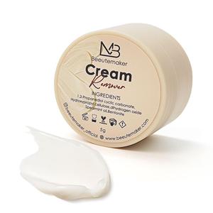 63 Pcs Cream Lash Remover for Lash Extensions, Beige Color Lash Extension Remover, Low Irritation Cream for Sensitive Skin, Professional eyelash Remover for extensions Salon(Lash Remover,5g)