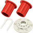 W10396887 W10528947 Washer Basket Driven Hub Kit & 52719 Washing Machine Basket Bushing for Whirl-pool, May-tag, Ken-more, VMW Washing Machines - Replaces AP5665171 PS6012095 W10528947VP