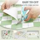 MIAONET Sage Green Shelf Liner for Kitchen Cabinets Non-Adhesive Non-Slip Drawer Liners for Dresser, 12" x 120" Waterproof Washable Paper, Durable Protector Mat for Pantry Shelves Cupboards