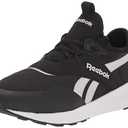 Reebok Women's Spark Run Casual Sneakers Black/White/Silver Metallic | Road Running, size 10