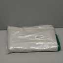 100% French Flax Linen Scalloped Embroidery Rectangle Tablecloths 120Lx60W Inch for Dinners, Parties, Spring, Machine Washable, 10-12 Sets, Linen(Edges-Gold)