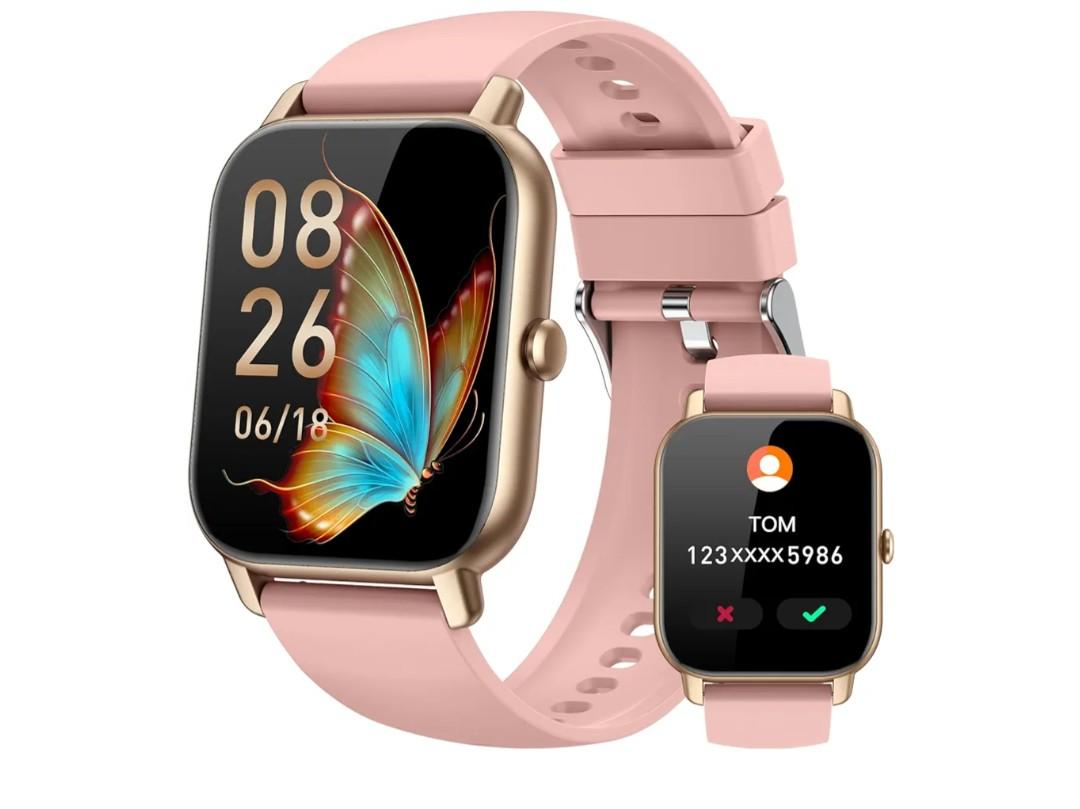 Call), Fitness Tracker Watch with Activity Counter/Sleep Monitor/ 110+ Sports Modes,Smart Watch for Android iPhone iOS Compatible (Pink, 1.83)
Amazon's Choice
50+ bought in past month
