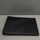 7 Ring Check Binder, 3-On-A-Page Business Checkbook Holder, 500 Checks Capacity, with 2024-2030 Calendar Organizer, Sleek Business Design (Black)