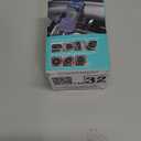 Firm-hold Air Vent Car Phone Holder for iPhone,Rotatable Universal Phone Mount with Adjustable Wide Clamp Metal Hook,Anti-vibration,Single-press Release,Heat-resistant,(Upgrade Hook Clip Never Shake) (AC-Black)