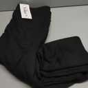 Yeokou Women's Warm Sherpa Lined Athletic Sweatpants Jogger Fleece Pants (Black)