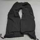 ZMPSIISA Women Pants High Waisted Cargo Pants Combat Military Wide Leg Casual Trousers 8 Pockets, S