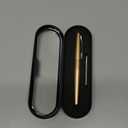 PILOT Metropolitan Collection Fountain Pen, Gold Barrel, Classic Design, Medium Nib, Black Ink (91109)