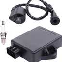 ApplianPar 3 Pack of Ignition Coil Spark Plug CDI for Polaris ATP Magnum Trail Blazer Boss 325 330 2x4 4x4