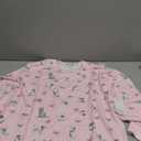 PJ Salvage Womens Butterfly Grove Long Sleeve (Medium, Pink Tint)