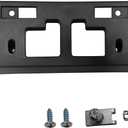 Front License Plate Frame Tag Holder Mounting Bracket Fits for 2021 2022 2023 Nissan Rogue Textured Black Replace 962106RR0A
