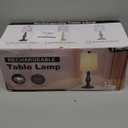 Dott Arts Cordless lamp Table Lamps Set of 2, Battery Powered Rechargeable lamp 3-Way Dimmable Modern Nightstand Lamp Sets Bedside Touch Desk Lamp for Bedroom Living Room, LED Bulbs Included(Nickel)