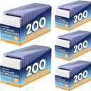 1000 Card Sleeves Top Loaders for Cards, 3" x 4" Hard Plastic Toploaders, Baseball Card Protectors, Trading Card Holder for Football Sports Cards (500 Toploaders + 500 Penny Sleeves)