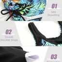 SEAFORM Women's Two-Piece Tankini Swimsuits Tummy Control Bathing Suits False Two-Piece Tankini Top with Swim Dress for Women (Green)