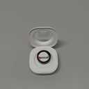 Smart Health Ring for Women Men Fitness Tracker with Heart Rate, Graphite, Size 8