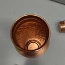 Copper Water Bottle 34oz - 100% Pure Ayurvedic Handcrafted Design - Eco-friendly Premium Quality - Bpa-free Heavy Duty Leak-proof & Lab-tested - Health Benefits for Daily Use, Sports, Travel & Gifting