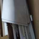 Garvee Twin White Loft Bed Frame with Desk and 4 Fabric ...