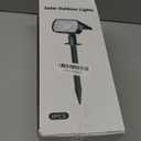 Kaxiida Solar Lights Outdoor Waterproof IP68, 3 Lighting Models Solar Powered Spot Lights Outdoor, 56LED Solar Lights Dusk to Dawn for Yard Patio Garden Pathway Landscape Lighting (White)