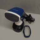 Sunbeam 1200W Steam Burst Handheld Steamer for Clothes, Dual Steam Settings, 30-Second Fast Head-Up, Bristle Brush Attachment, White and Blue Finish (One Size)