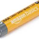 Amazon Basics 48-Count AA & AAA High-Performance Alkaline Batteries Value Pack, 24 AA and 24 AAA, Ready to Use