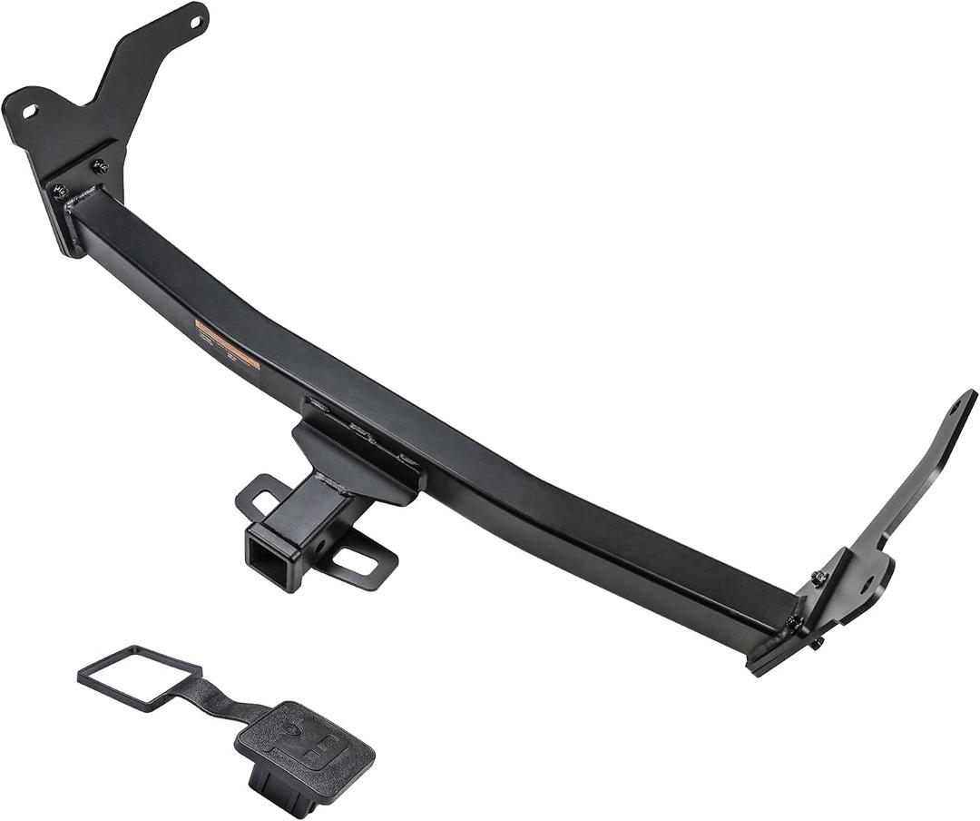 Autekcomma Class 3 Trailer Hitch, Compatible with Toyota Grand Highlander 2024-2026 Lexus TX 350, 500h, 500h+ 2024-2026, Tow Hitch 2-Inch Receiver, Multi-Fit Hitch to Receive Ball Mount. Black 13519