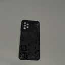 MINSCOSE Compatible with Samsung Galaxy A23 5G Case,Cute Rose Flower Butterfly Cool Black Solid Design,Soft Silicone Slim Thin Girly Phone Case Protective Shockproof Cover for Women Girls-Rose