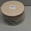 10Pcs Wood Slices Unfinished Wood Rounds 7-8 inches Wood Circles for Crafts Wood Slab for DIY Table Centerpieces Decor Crafts Wedding Parties Baby Shower