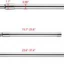 Closet Rods Susenya Adjustable Closet Rod,24-38inch with Mounting Hardware,Set of 2