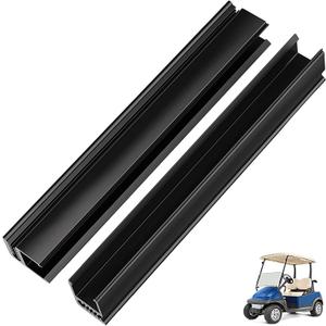 Panglong Golf Cart Windshield Clips-2PCS, Club Car Windshield Sash Clips for 1"x1" Tube, Suitable for Club Car DS, Precedent and Tempo Golf Cart, OEM#1014441-01 1021630-01(2Pcs)