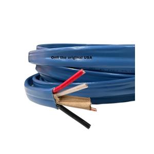 14/3 NM-B, Electrical Wire, 25ft Copper Cable Wire with Ground,Residential Indoor, Blue.