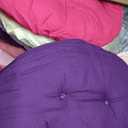 Tinideya 24 Pcs Floor Cushions Classroom, Medium 15.7 Inch, Pink-purple