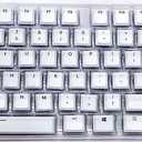 wj forG915 Full Set of 109/87 Keycaps Replacement G915/G913/G815/G813 TKL RGB Gaming Mechanical Keyboard (109 Keys White G915)