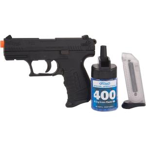 Walther P22 6mm BB Pistol Airsoft Gun (One Size, Black)