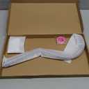 Matte Black Shower Arm - 16 Inch Wall Mount Shower Arm, High Arc Shower Extension Arm, Shower Head Extension Pipe for Rainfall and Standard Shower Heads