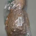 BABESIDE 16 Inch Silicone Baby Doll Weighted 4 Pounds,[NOT Vinyl] Realistic Baby Doll Girl Lifelike Reborn Baby Dolls Silicone Full Body Gift with Accessories for Kids 3+ & Collectors (Brown)